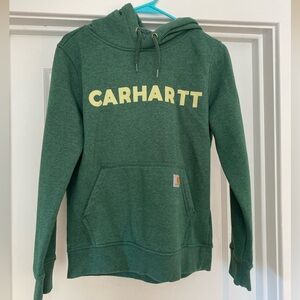 Women’s green Carhartt sweatshirt